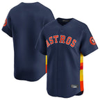 Houston Astros Blank Player Navy KLUNKIM Home Limited Stitched Jerseys