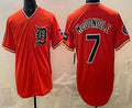 Detroit Tigers #7 Kevin McGonigle Orange KLUNKIM Limited Jersey