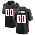 Custom A.Falcons Black KLUNKIM Game Jersey