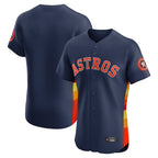 Houston Astros Blank Player Navy KLUNKIM Limited Elite Home Stitched Jerseys