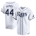 Tampa Bay Rays #44 Ryan Pepiot White KLUNKIM Home Limited Stitched Jersey