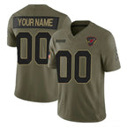 Custom A.Cardinals Active Player Olive KLUNKIM 2025 F.U.S.E. Salute to Service Limited Stitched Jersey