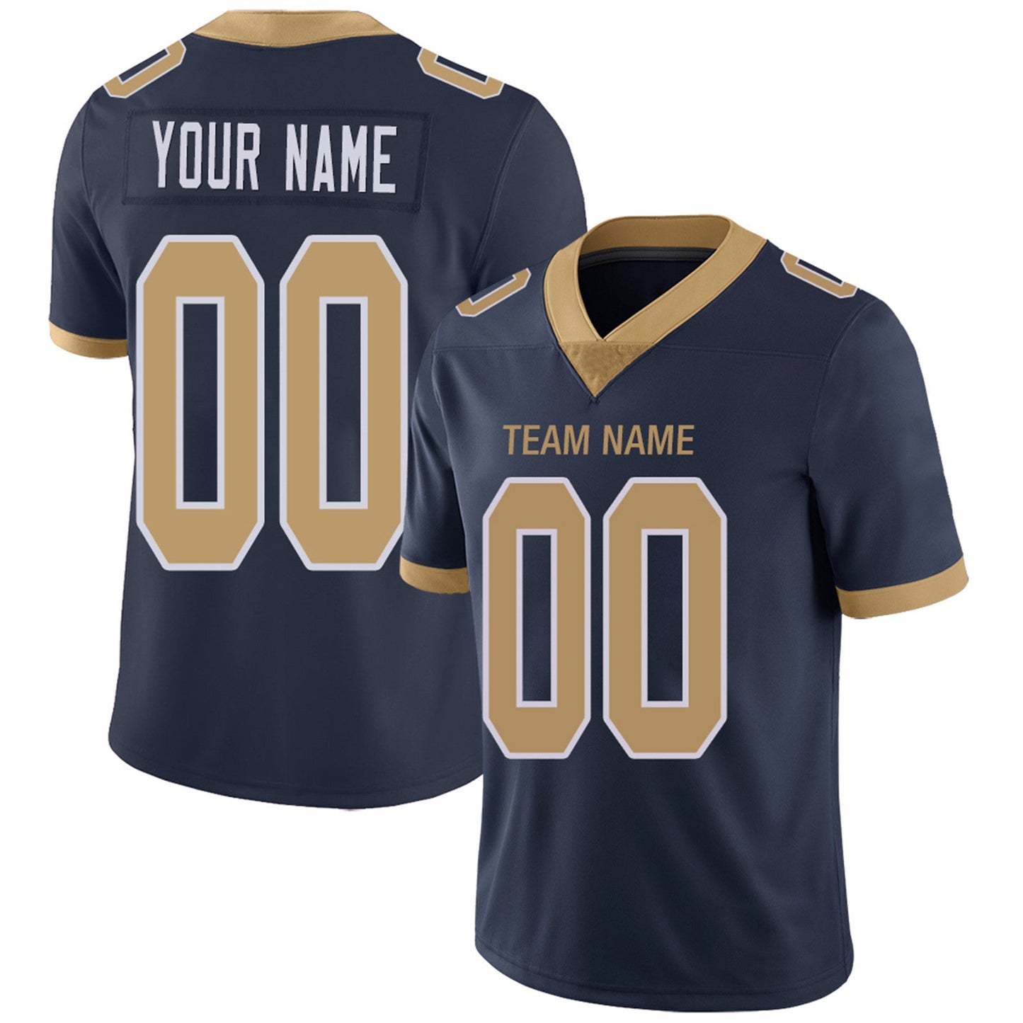 Custom LA.Chargers Football Jerseys Team Player or Personalized Design Your Own Name for Men's Women's Youth Jerseys Navy