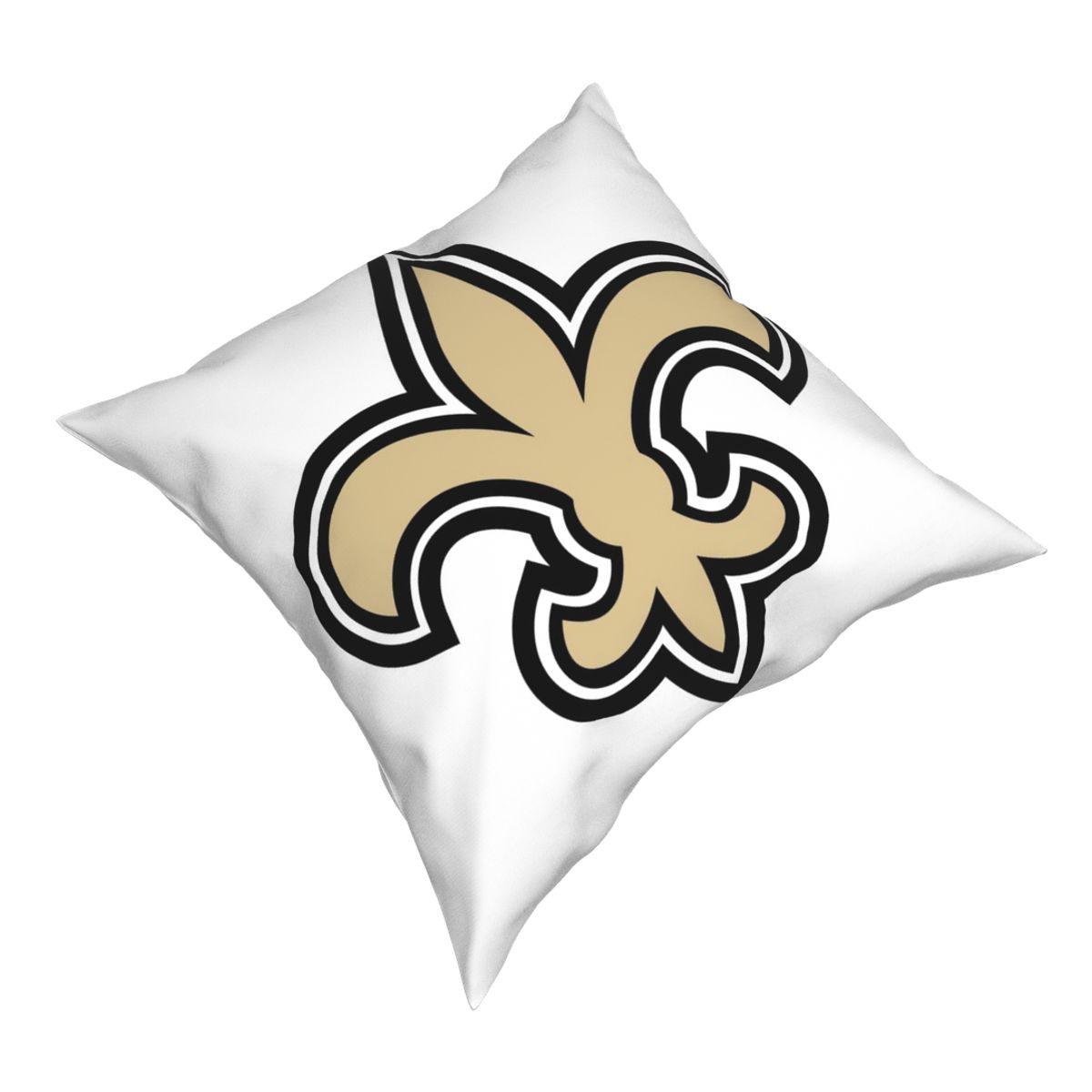 Custom Decorative Football Pillow Case New Orleans Saints White Pillowcase Personalized Throw Pillow Covers