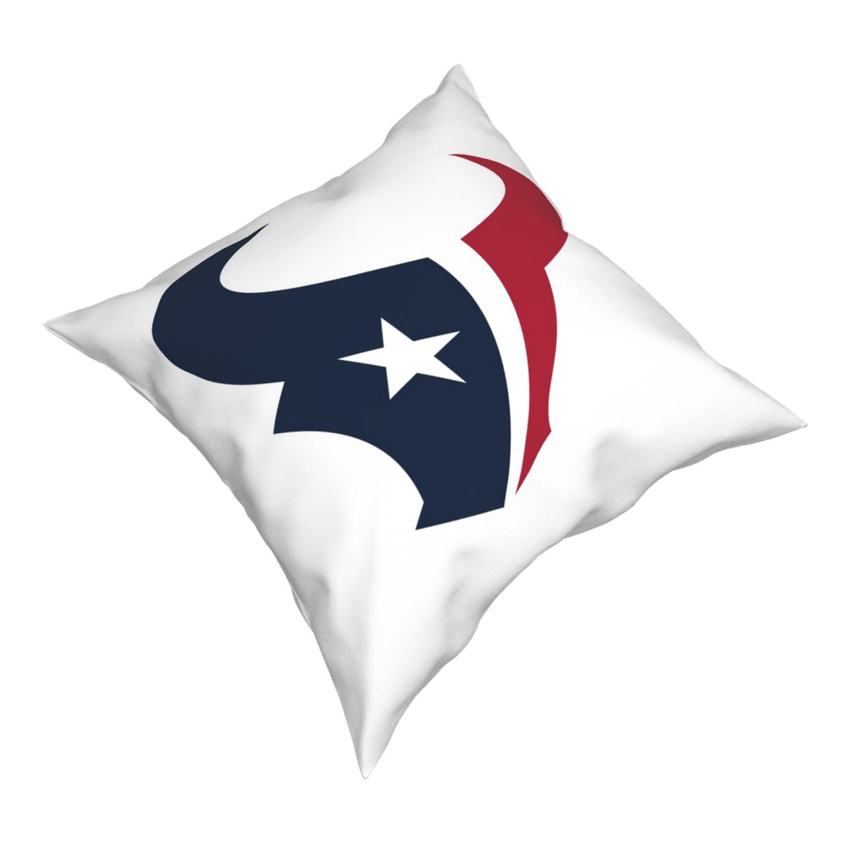 Custom Decorative Football Pillow Case Houston Texans White Pillowcase Personalized Throw Pillow Covers