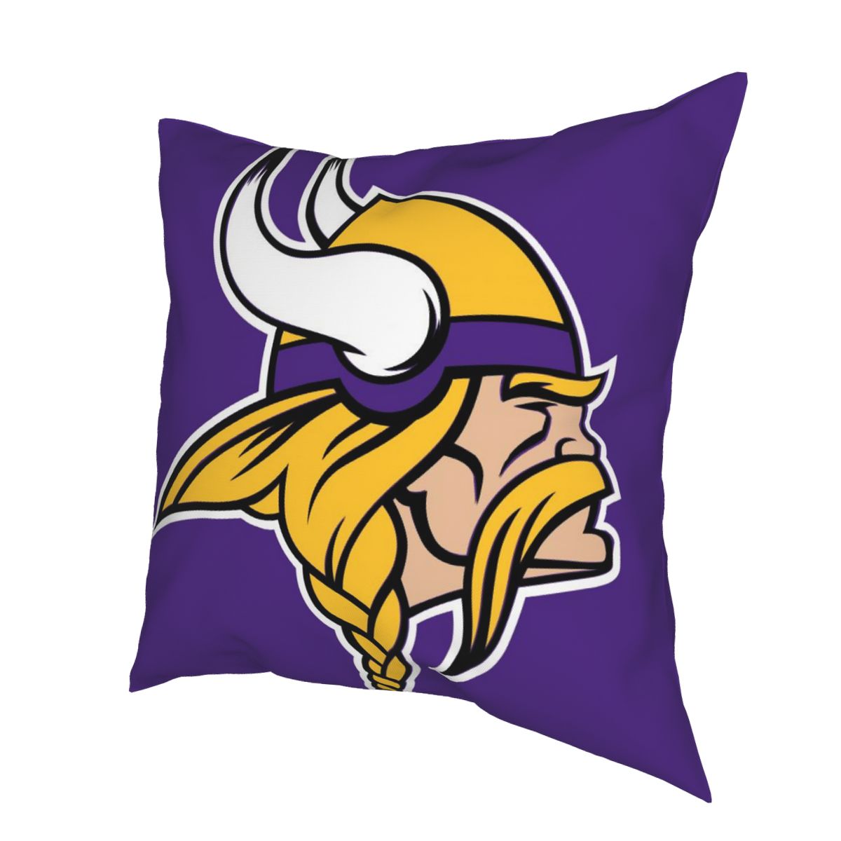 Custom Decorative Football Pillow Case Minnesota Vikings Purple Pillowcase Personalized Throw Pillow Covers