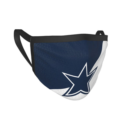 Custom Football Personalized Dallas Cowboys Dust Face Mask With Filters PM 2.5