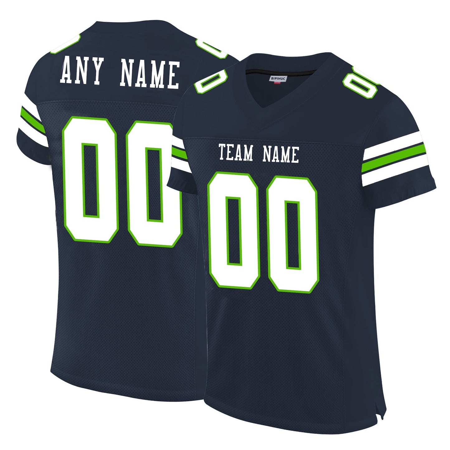 Custom S.Seahawks Football Jerseys Design Navy Stitched Name And Number Size S to 6XL Christmas Birthday Gift