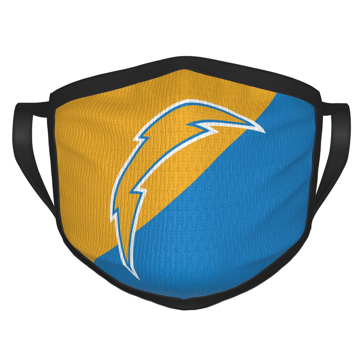 Custom Football Personalized Los Angeles Chargers Dust Face Mask With Filters PM 2.5