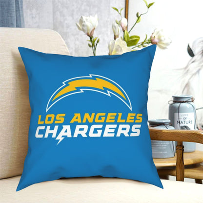 Custom Decorative Football Pillow Case 2020 New Los Angeles Chargers Powder Blue Pillowcase Personalized Throw Pillow Covers