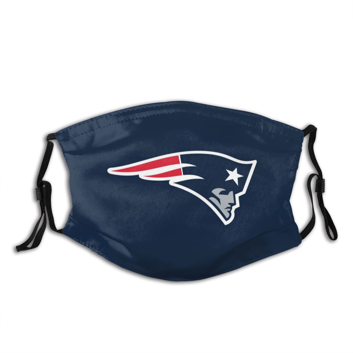 Print Football Personalized New England Patriots Adult Dust Mask With Filters