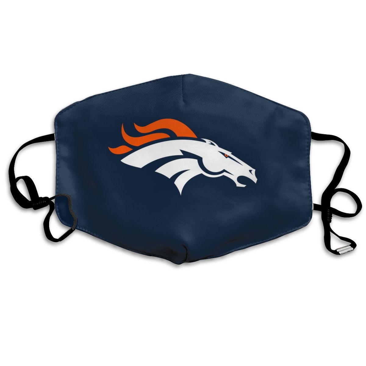 Print Football Personalized Denver Broncos Dust Mask Navy