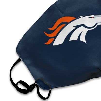 Print Football Personalized Denver Broncos Dust Mask Navy