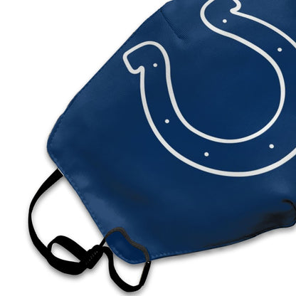 Print Football Personalized Indianapolis Colts Dust Mask Blue