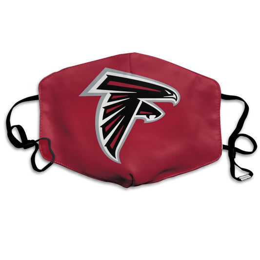 Print Football Personalized Atlanta Falcons Dust Mask Red