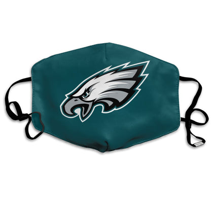 Print Football Personalized Philadelphia Eagles Dust Mask Green