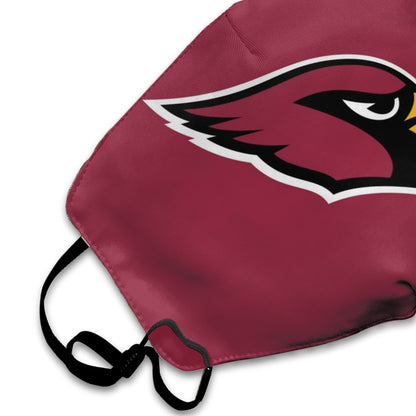 Print Football Personalized Arizona Cardinals Dust Mask Red