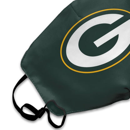 Print Football Personalized Green Bay Packers Dust Masks Green