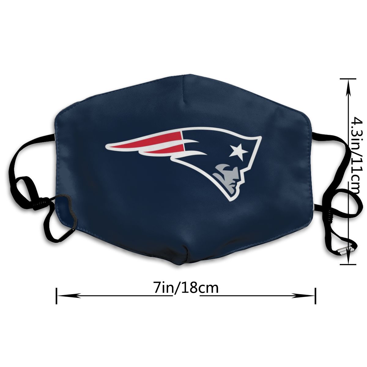 Print Football Personalized New England Patriots Dust Masks