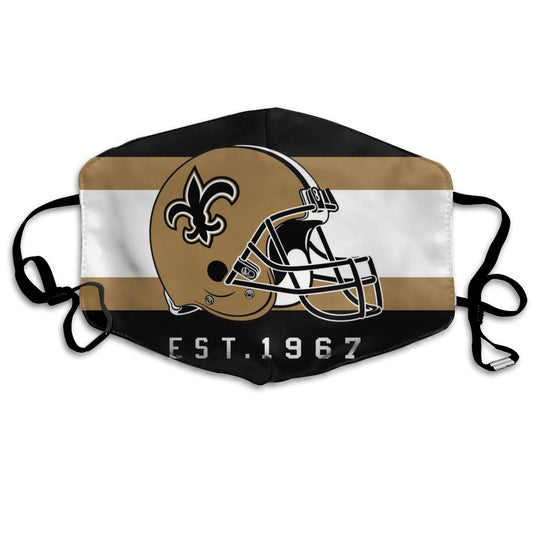 Print Football Personalized New Orleans Saints Dust Mask