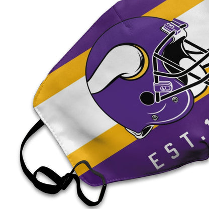 Print Football Personalized Minnesota Vikings Dust Masks