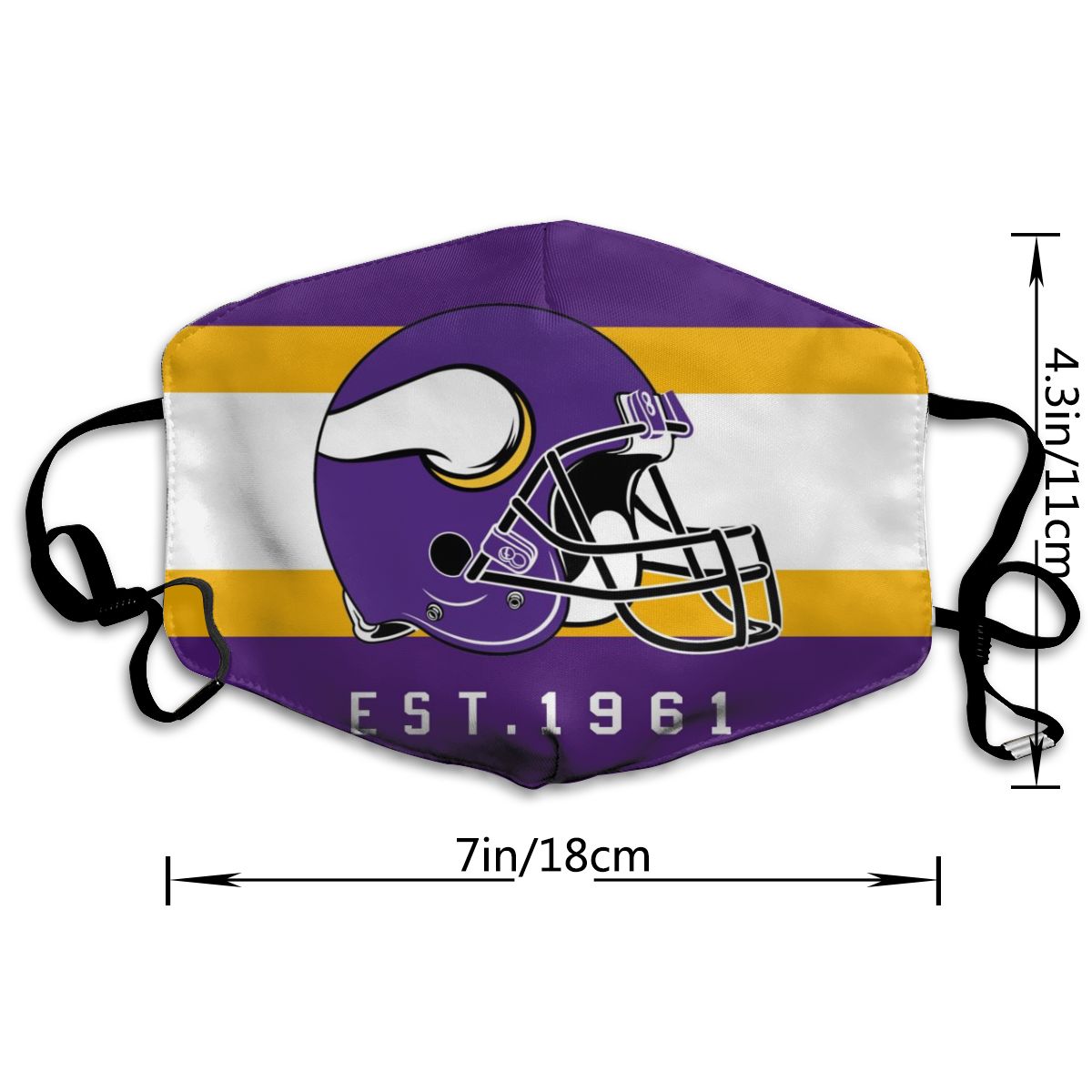 Print Football Personalized Minnesota Vikings Dust Masks