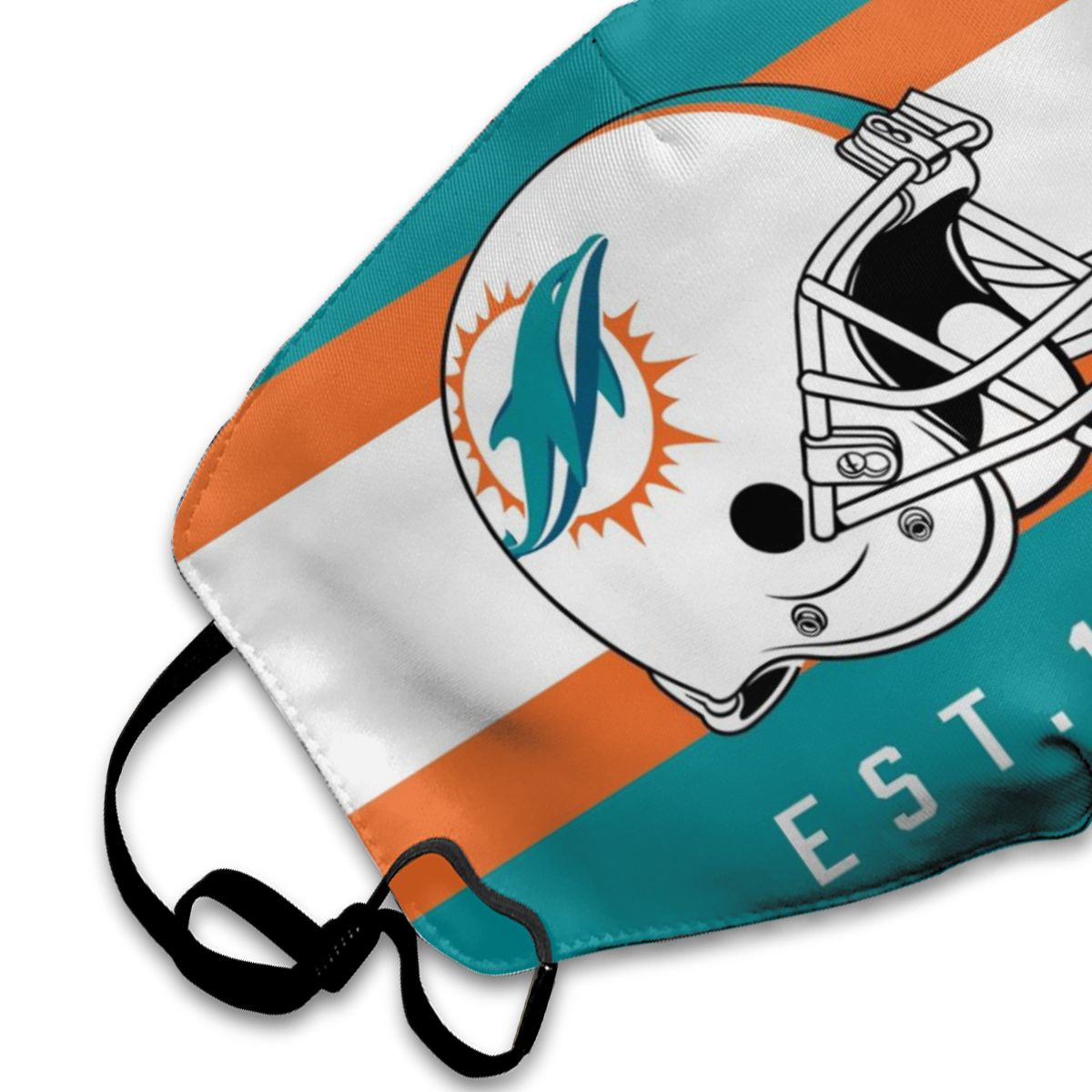 Print Football Personalized Miami Dolphins Dust Masks