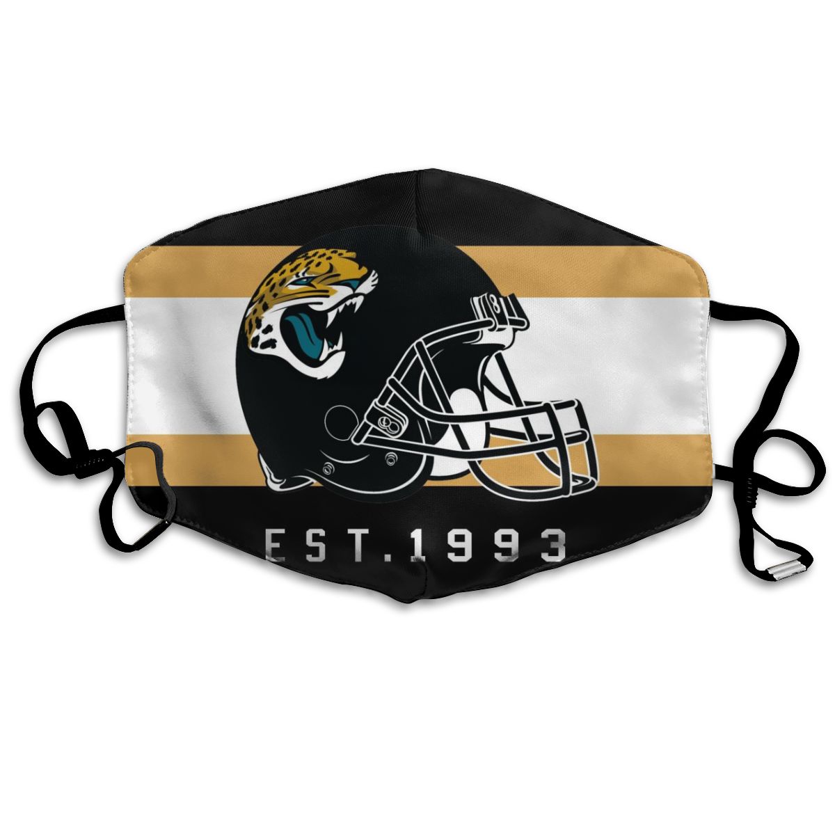 Print Football Personalized Jacksonville Jaguars Dust Mask