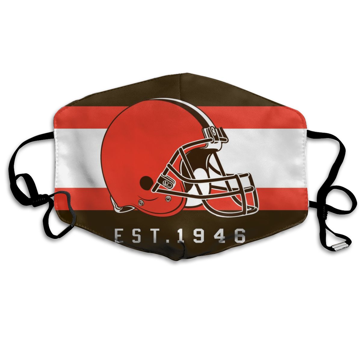 Print Football Personalized Cleveland Browns Dust Masks