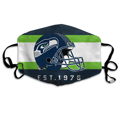 Print Football Personalized Seattle Seahawks Dust Mask