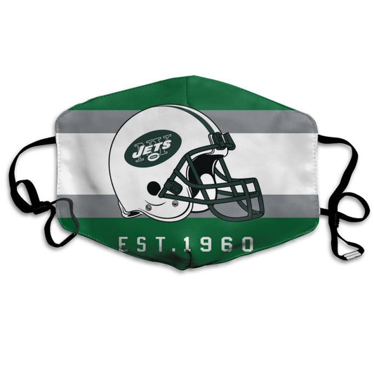 Print Football Personalized New York Jets Dust Mask