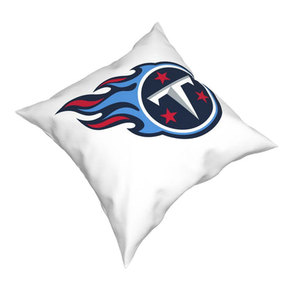 Custom Decorative Football Pillow Case Tennessee Titans White Pillowcase Personalized Throw Pillow Covers