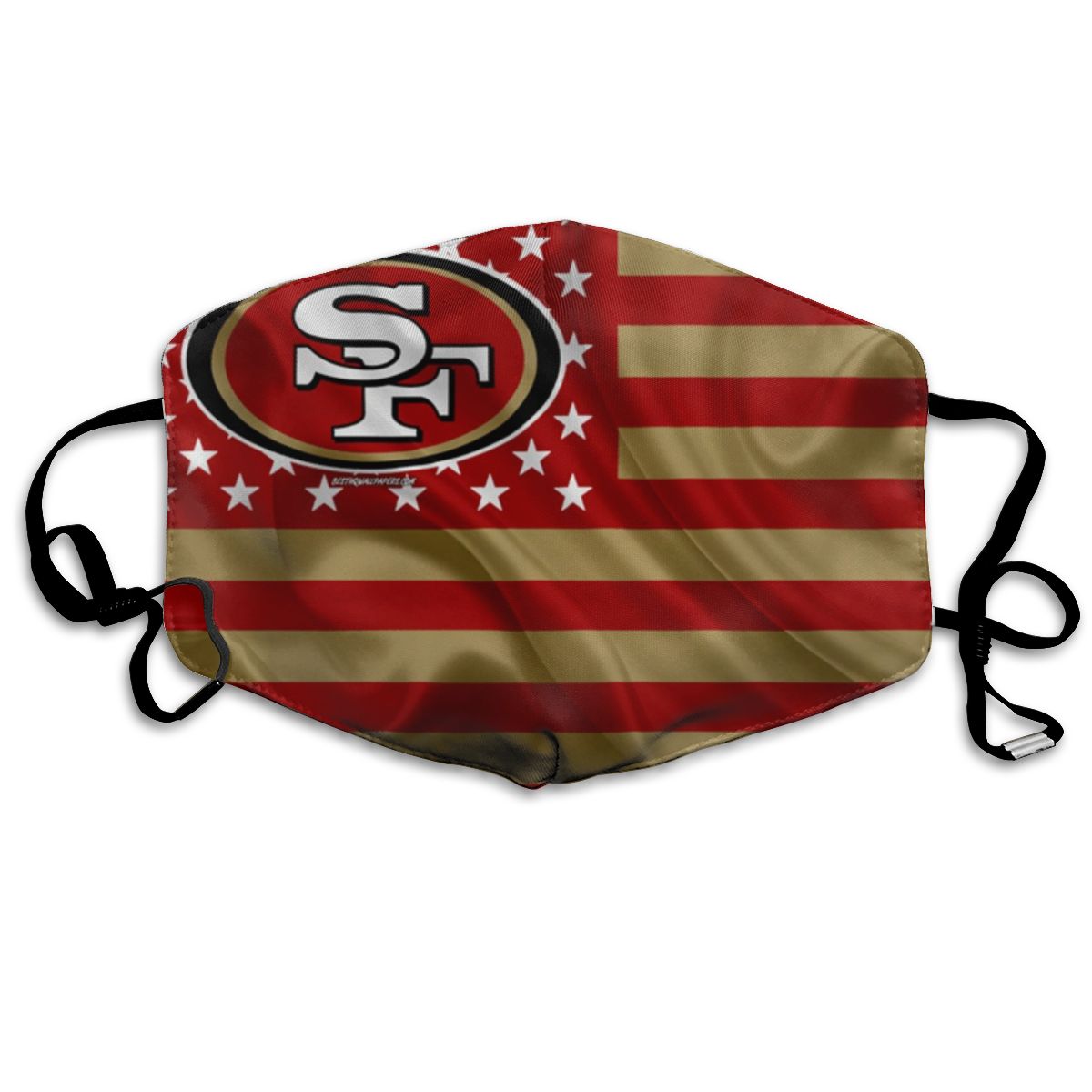 Print Football Personalized San Francisco 49ers Dust Masks Adult Youth Mask