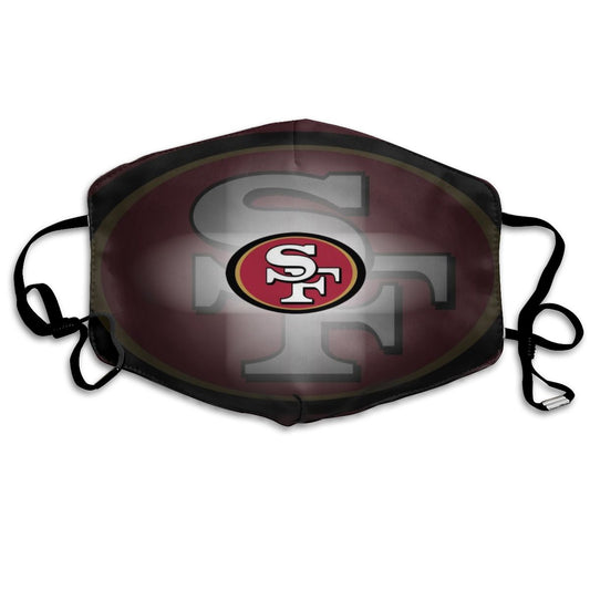 Print Personalized Face Dust Masks Fashion Logo San Francisco 49ers Mask