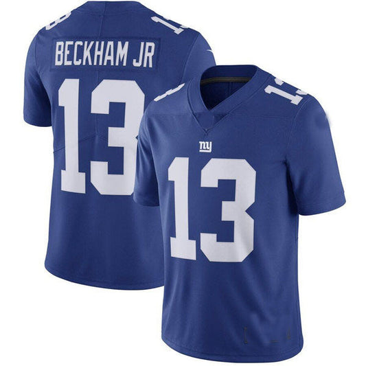 Football Jerseys NY.Giants #13 Odell Beckham Jr Royal Stitched American Game Jersey