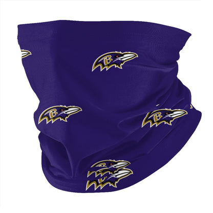 Reusble Mouth Cover Bandanas Baltimore Ravens Variety Head Scarf Face Mask With PM 2.5 Filter