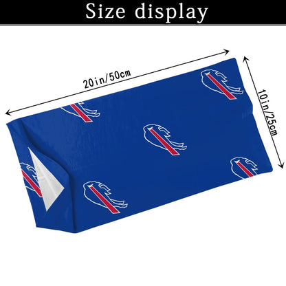 Reusble Mouth Cover Bandanas Buffalo Bills Variety Head Scarf Face Mask With PM 2.5 Filter