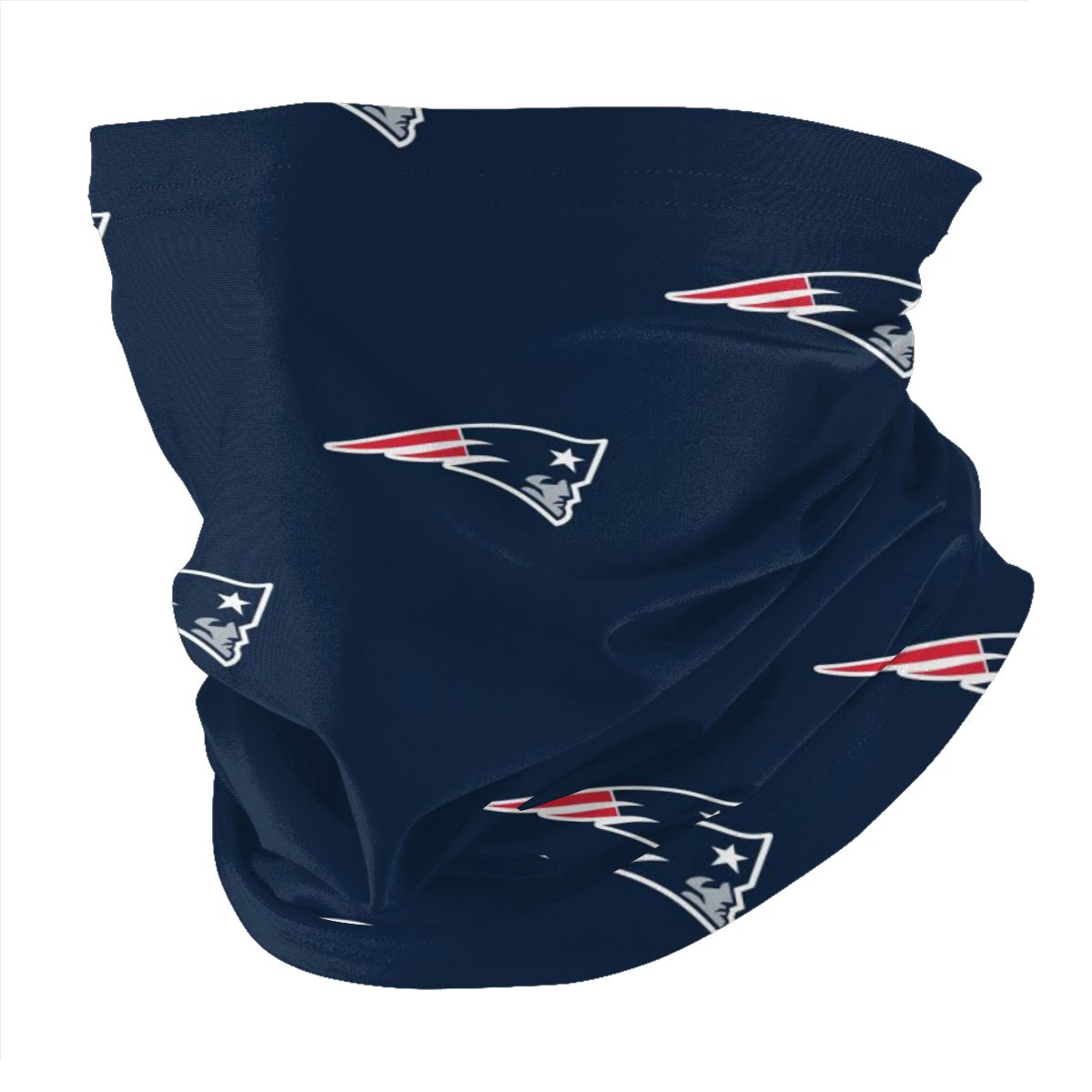 Reusble Mouth Cover Bandanas New England Patriots Variety Head Scarf Face Mask With PM 2.5 Filter