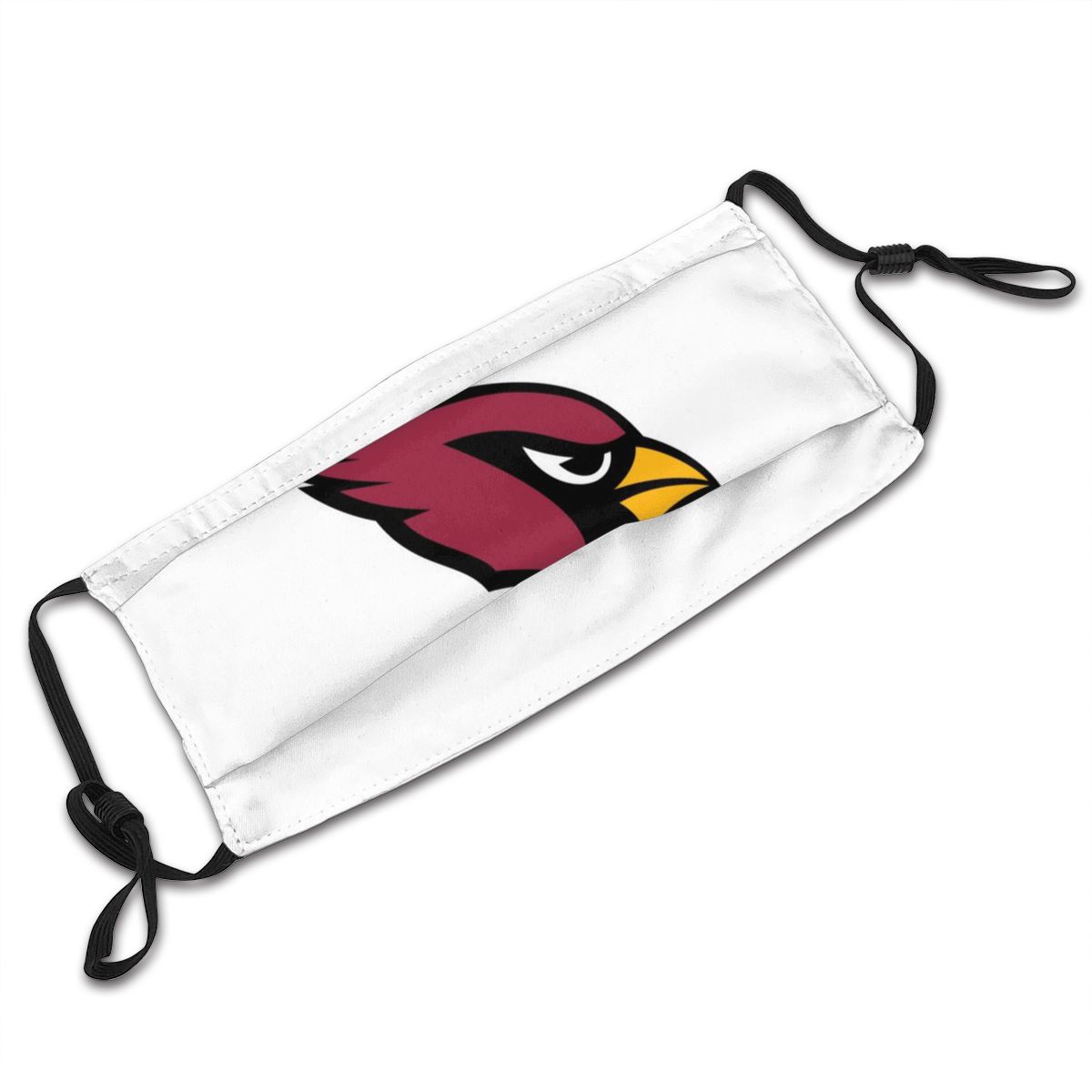 Print Football Personalized White Arizona Cardinals Adult Face Mask With Filters PM 2.5