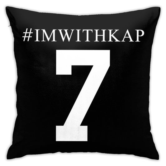 football jerseys #7 Colin Kaepernick Design Personalized Pillowcase IMWITHKAP Decorative Throw Pillow Covers