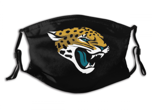 Print Football Personalized Dust Jacksonville Jaguars Face Mask With Filters PM 2.5