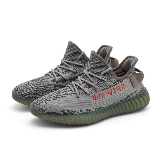 Yeezy 350 V2 shoes new grey orange