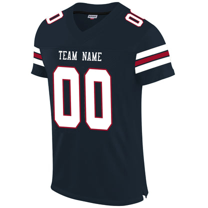 Custom Football Jersey Chicago Bears Personalize Sports Shirt Design Navy Stitched Name And Number Size S to 6XL Christmas Birthday Gift