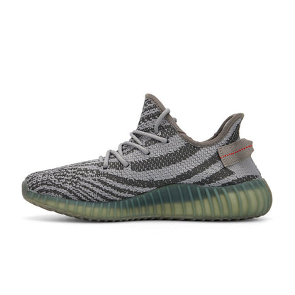 Yeezy 350 V2 shoes new grey orange