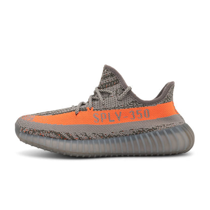 Yeezy 350 V2 shoes new grey orange