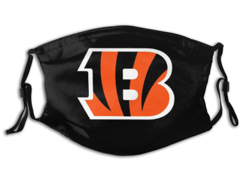 Print Football Personalized Cincinnati Bengals Adult Dust Mask With PM 2.5 Filters
