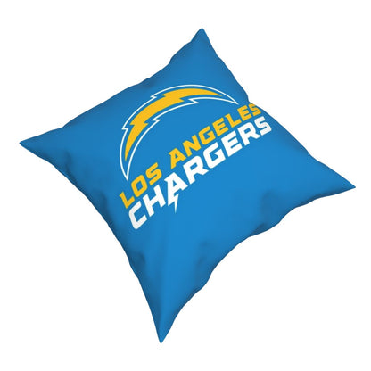 Custom Decorative Football Pillow Case 2020 New Los Angeles Chargers Powder Blue Pillowcase Personalized Throw Pillow Covers