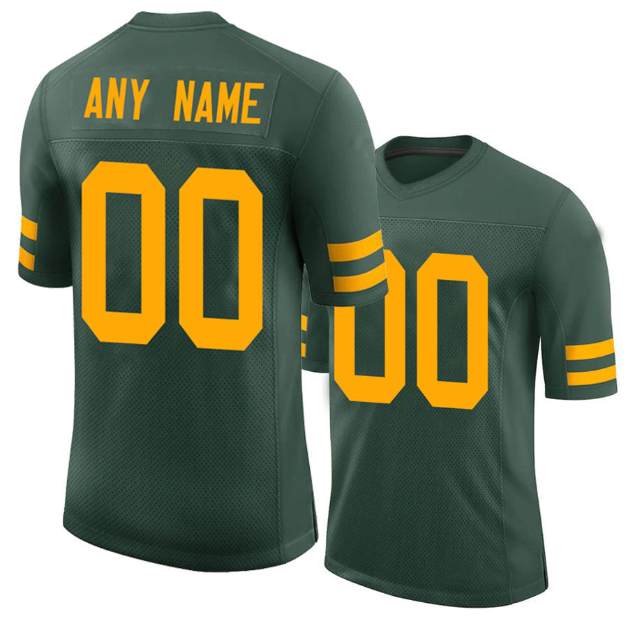 Custom GB.Packers Football Jerseys 2022 Green Stitched Name And Number Size S to 6XL Christmas Birthday Gift