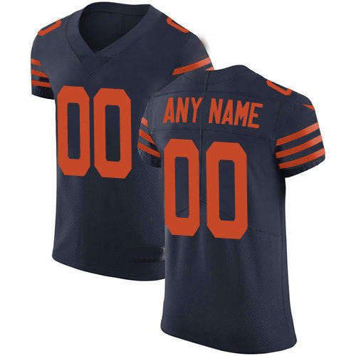 Custom C.Bears Navy Blue Alternate Vapor Untouchable Custom Elite Jersey Stitched Jersey Football Jerseys