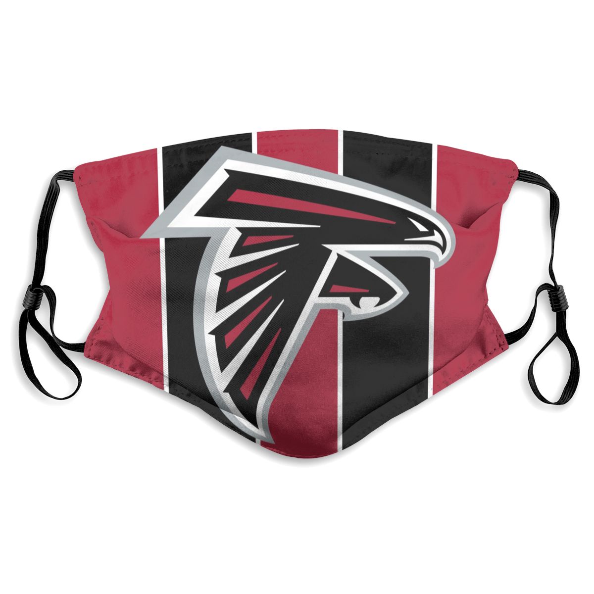 Custom Football Personalized GA.Falcon 01- Red Dust Face Mask With Filters PM 2.5